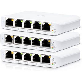 Ubiquiti UniFi Switch Flex Mini (Pack de 3) Blanco